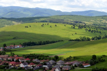 Tájkép Tapolcsány határában
